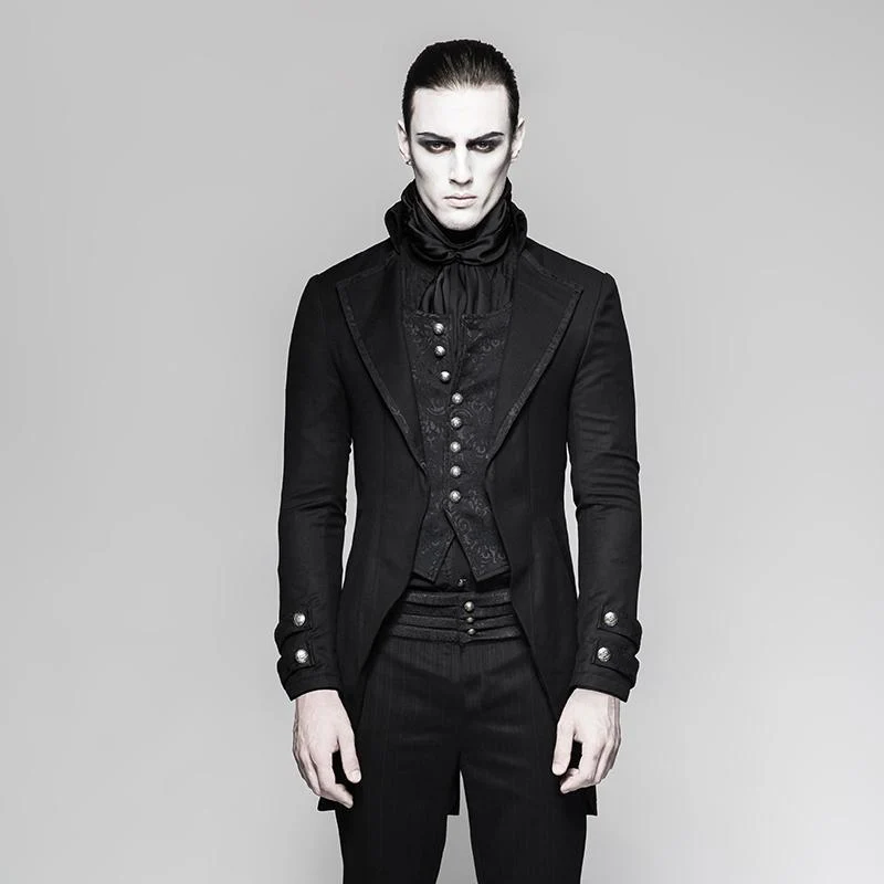 Herren Gothic Zweiteiler