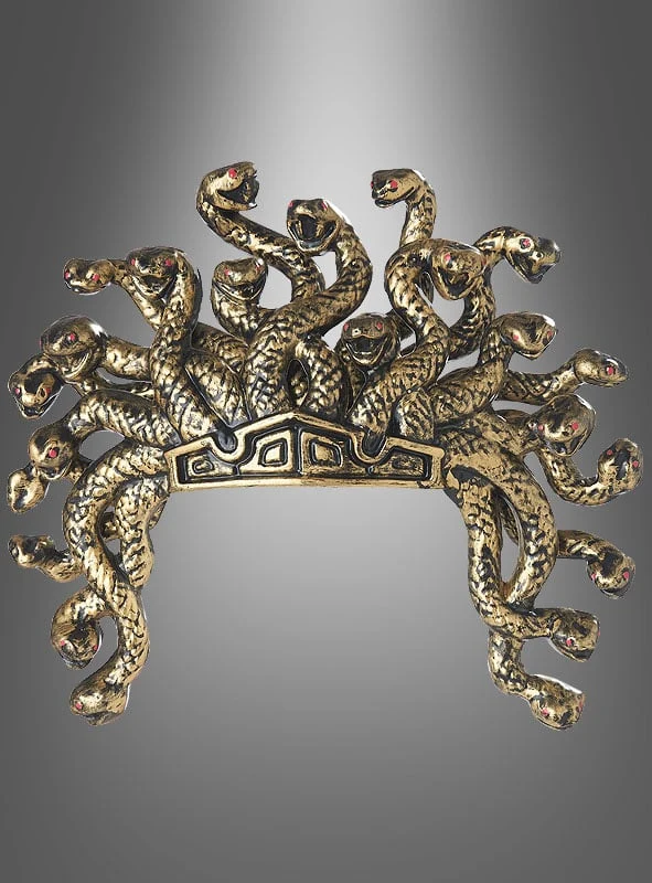 Medusa Schlangen Kopfschmuck