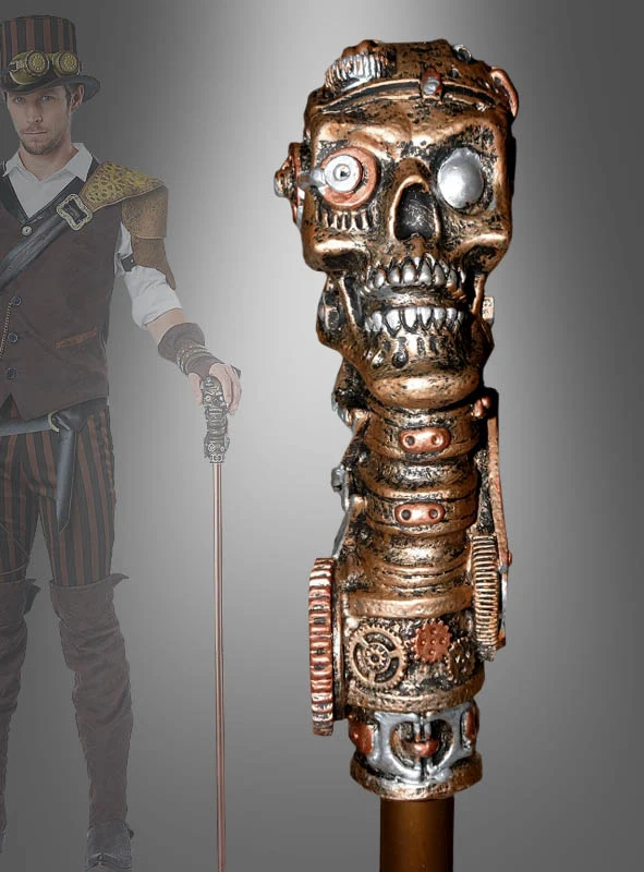 Gehstock Steampunk Alien