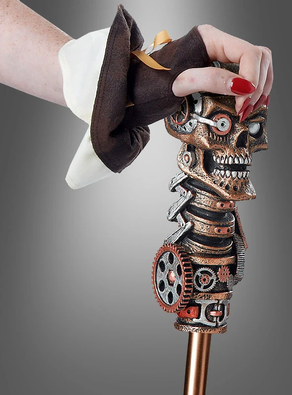 Gehstock Steampunk Alien