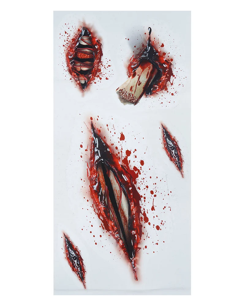 Knochenbruch & Fleischwunden SFX Tattoo