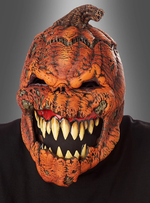 Halloween Maske beweglicher Kürbis Ani-Motion