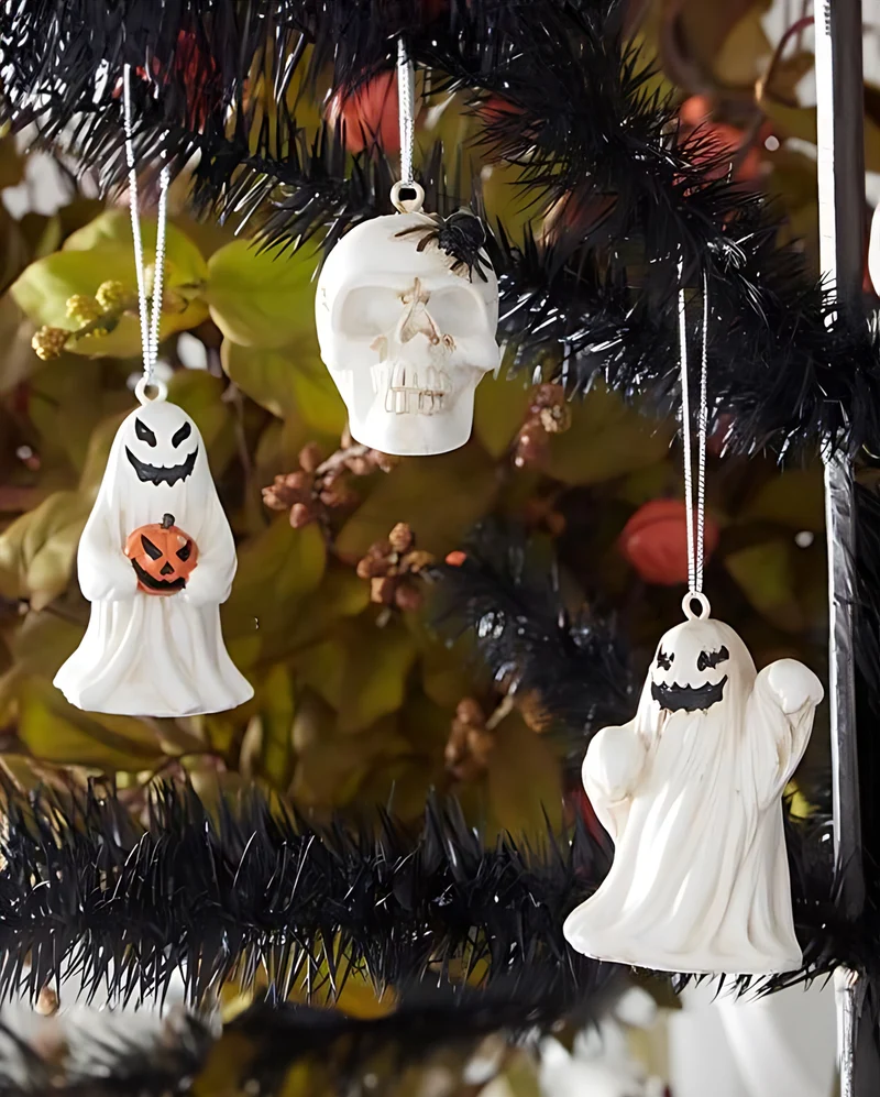 Halloween Geist Weihnachtskugel