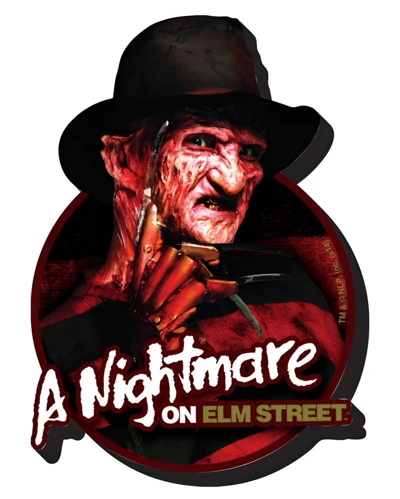 Nightmare On Elm Street Freddy Funky Magnet 10cm
