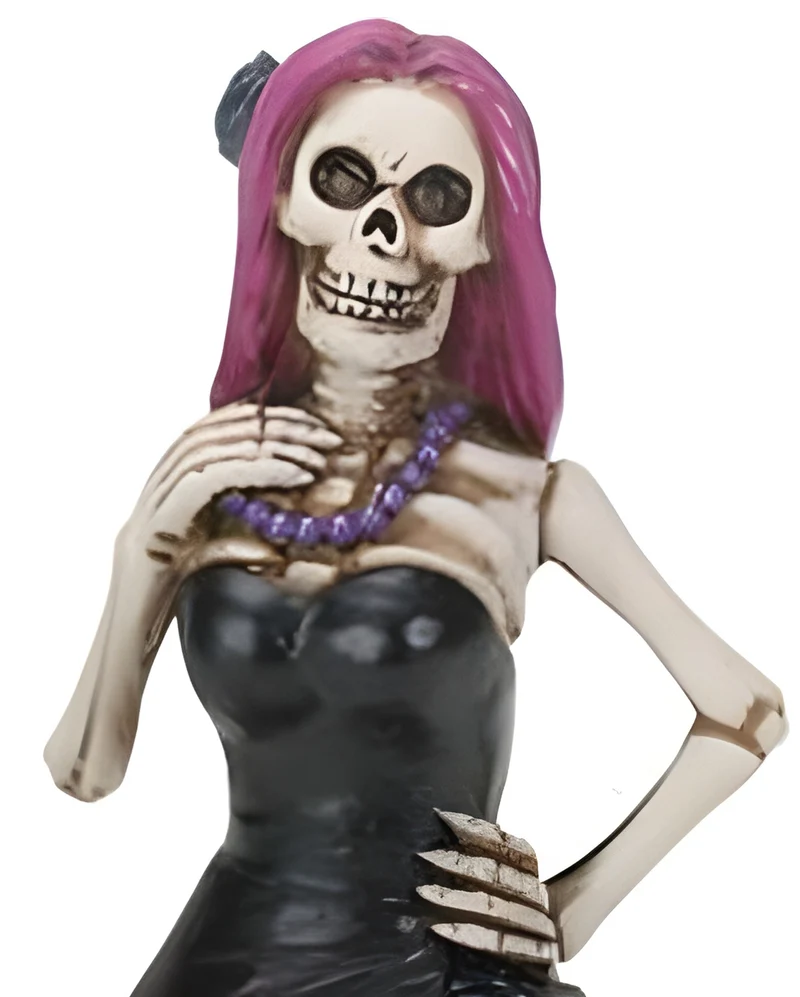 Dia De Los Muertos - Purple Lady Figur 15cm