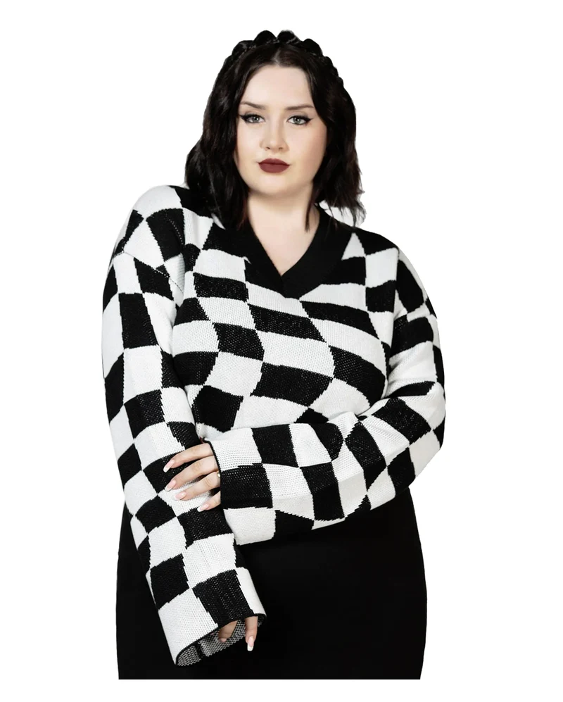 Wicked Games Strick Pullover KILLSTAR