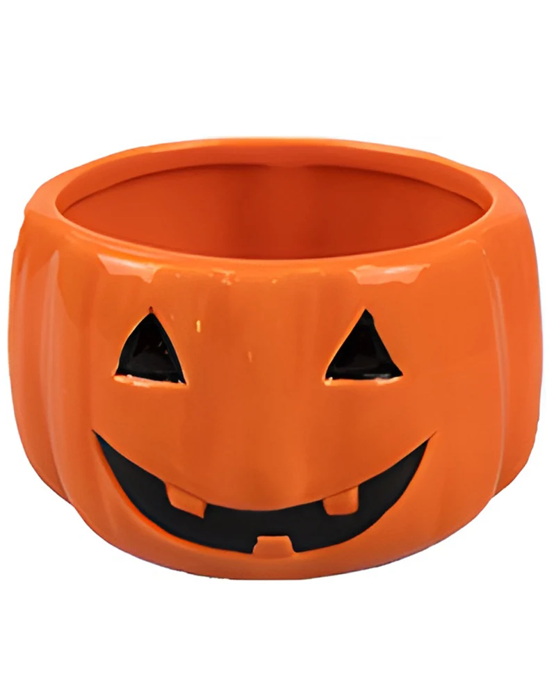 Kleine Halloween Homeware Schale Kürbis 12,5cm Ø
