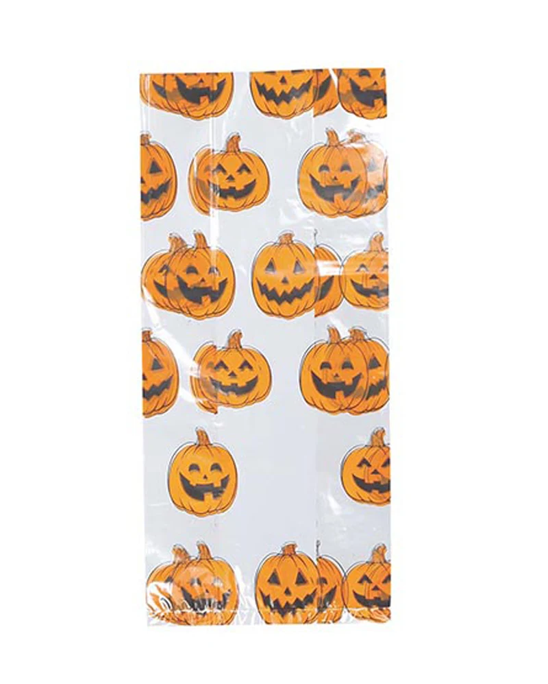 Halloween Kürbis Tütchen für Süßigkeiten 20 St.