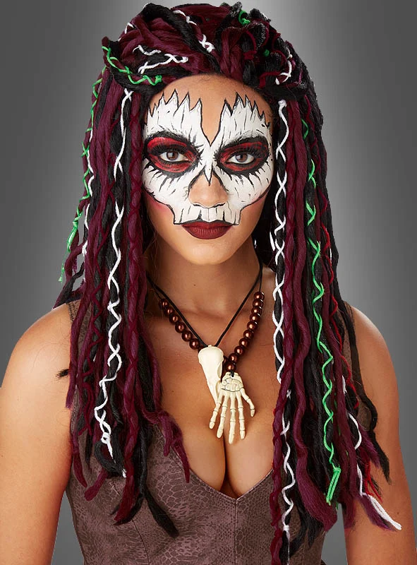 Rasta Perücke für Voodoo Kostüme