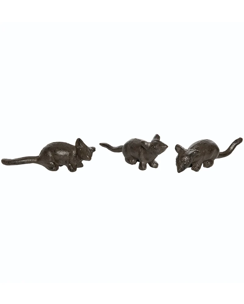 Gusseisen Deko Maus 13cm