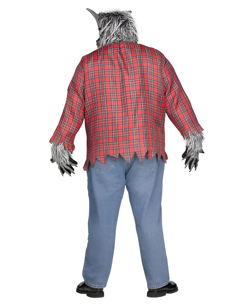 Werwolf Kostüm Grau Plus Size