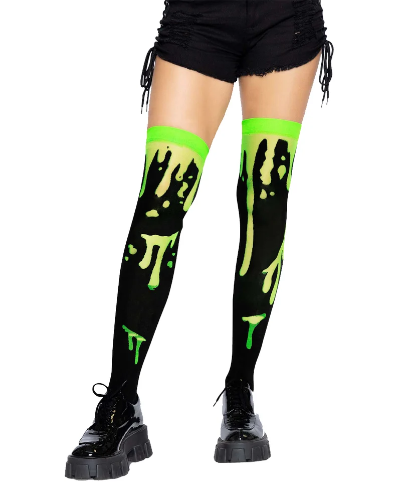 Zombie Splatter Overknees