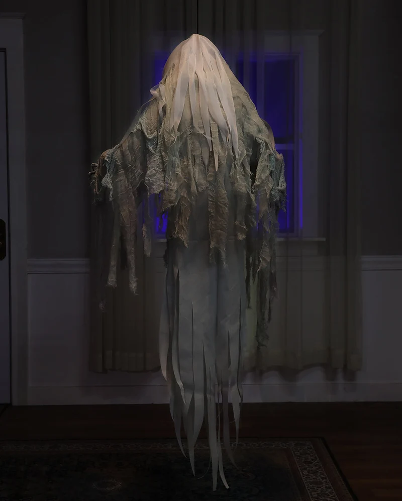 Heulender Geist Hängefigur mit Licht & Sound 150cm