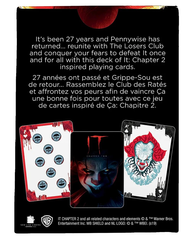 IT Chapter 2 - Pennywise Spielkarten