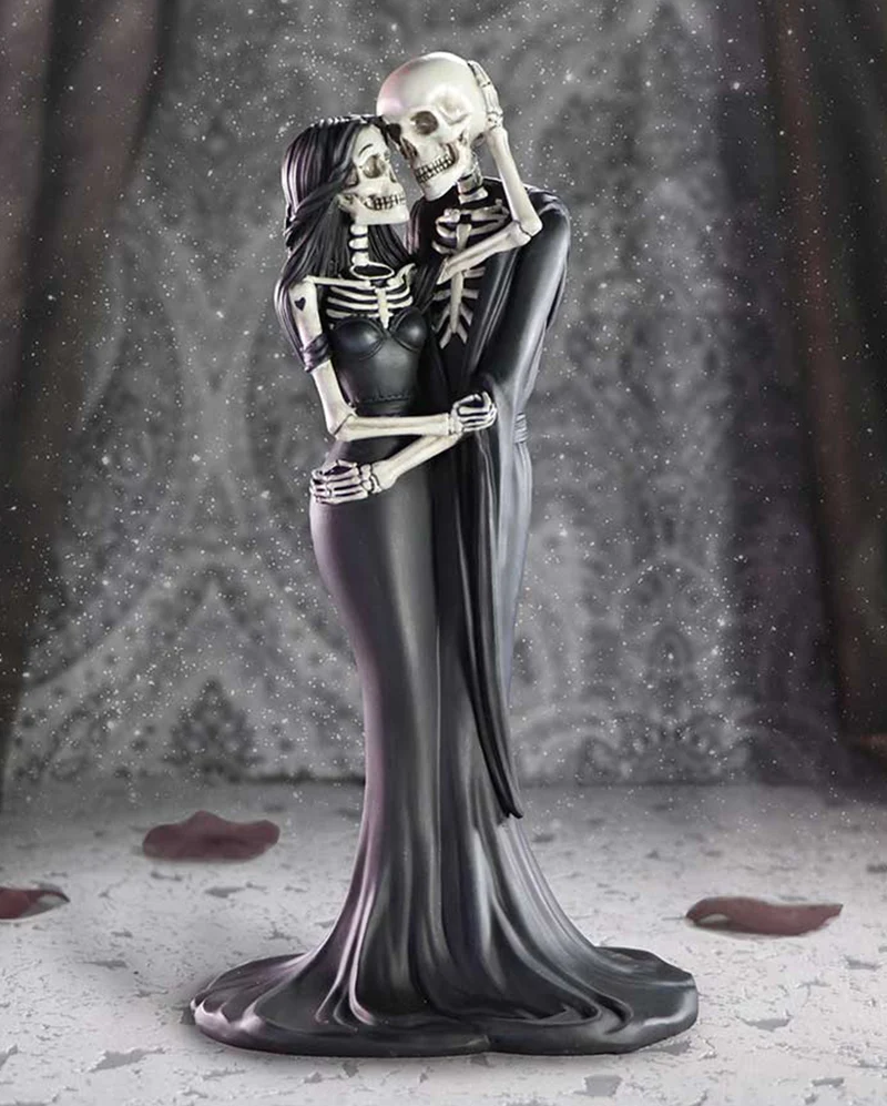 Eternal Embrace Gothic Skulptur 24cm