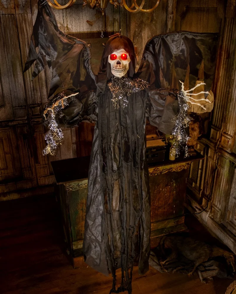 Geflügelter Reaper mit Licht & Soundeffekt 180cm