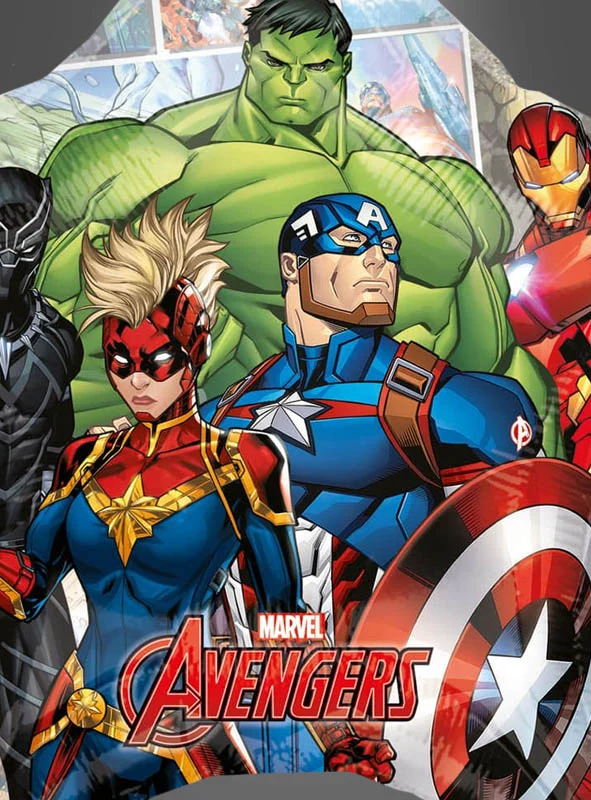 Marvel Avengers Jumbo Folienballon Stern