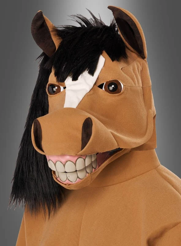 Pferd Kostüm Unisex mit Ani-Motion Maske
