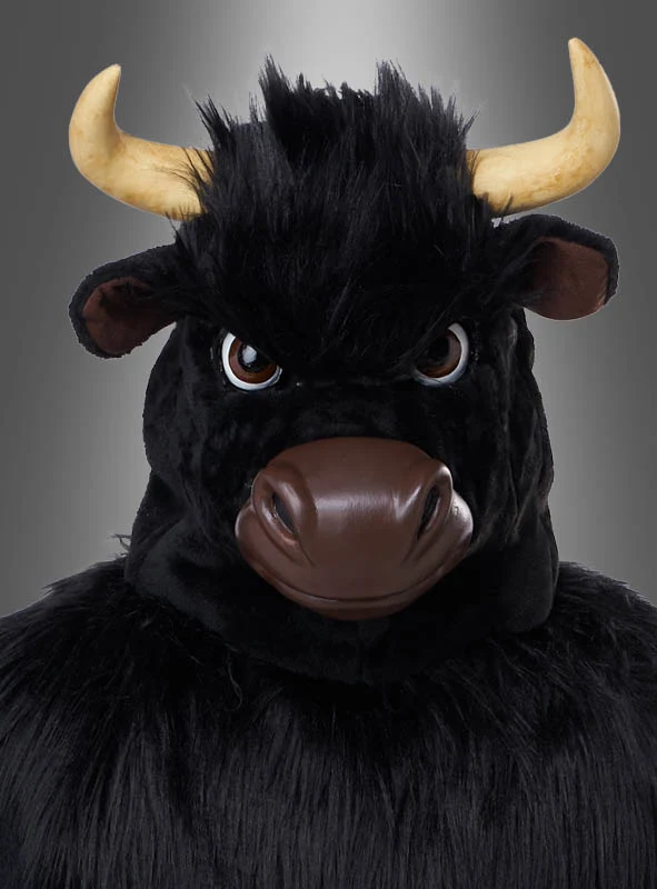 Wilder Stier Maskottchen Kostüm Herren