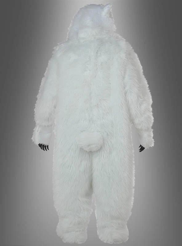 Eisbär Kostüm Deluxe lebensecht weiß