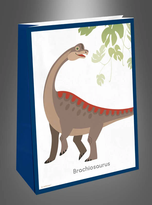 4 x Dino Papiertüten 16x23cm