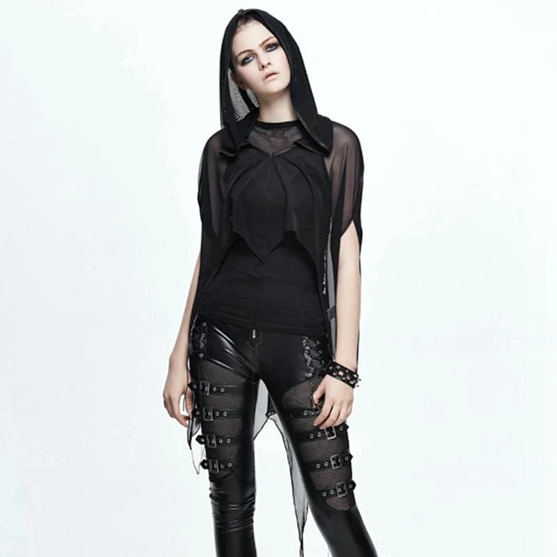 Frauen Goth schiere Cape