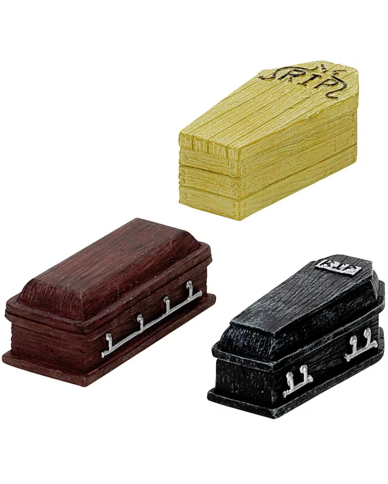 Lemax Spooky Town - Coffins 3er Set