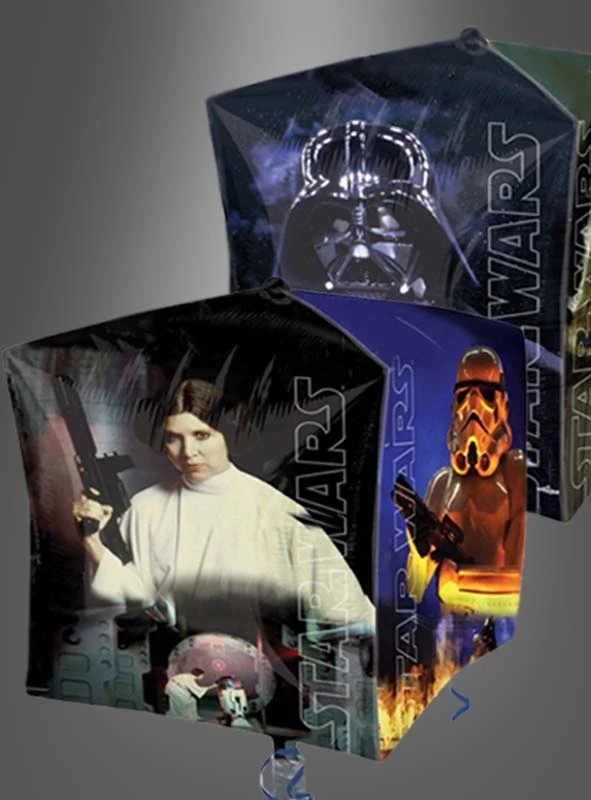 Star Wars Folienballon Würfel 38x38 cm