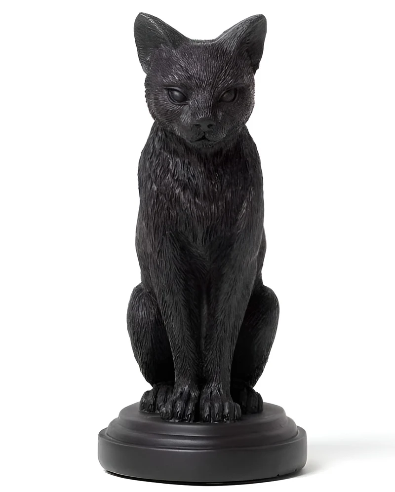 Faust's Katze Gothic Kerzenständer