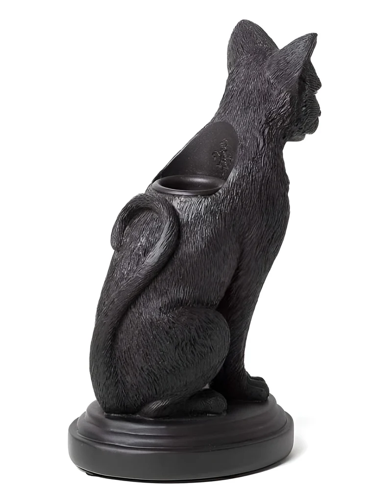 Faust's Katze Gothic Kerzenständer