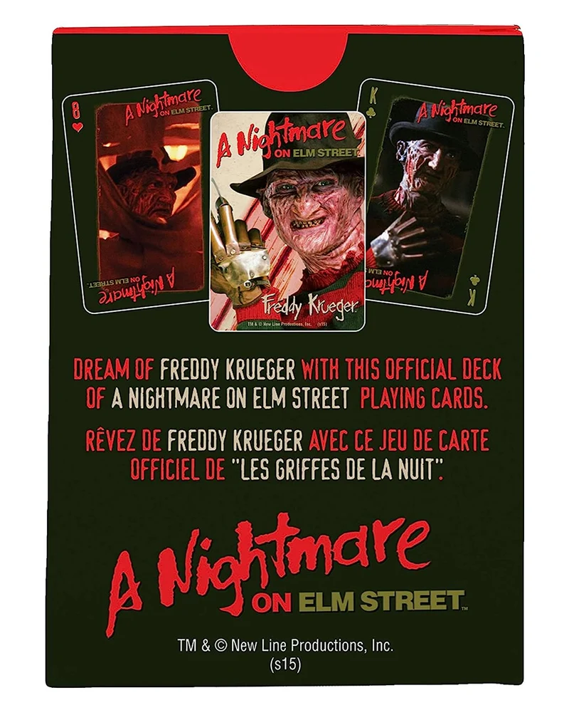 Nightmare on Elm Street - Freddy Spielkarten