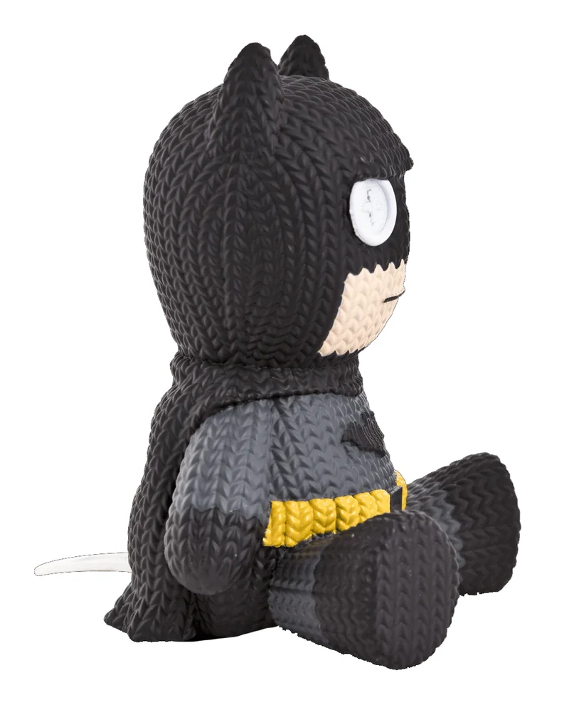 Batman Black Suit Vinyl Figur Handmade by Robots