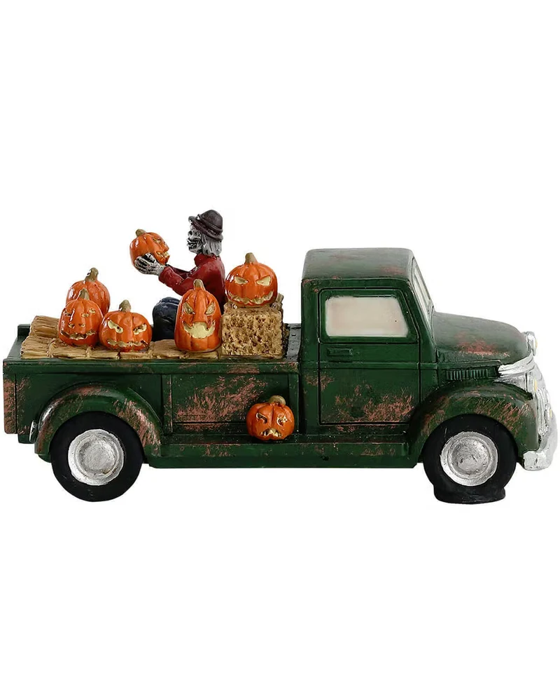Lemax Spooky Town - Pumpkin Pickup Truck