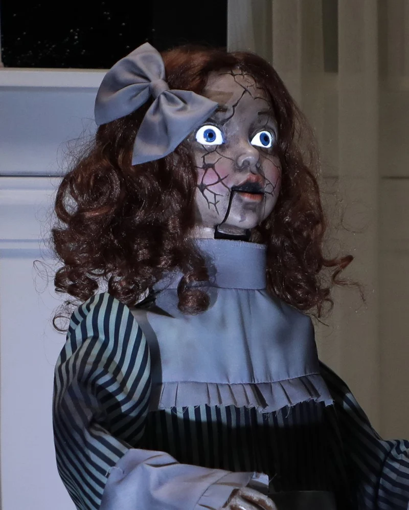 Vintage Horrorpuppe Betty Halloween Animatronic 90cm