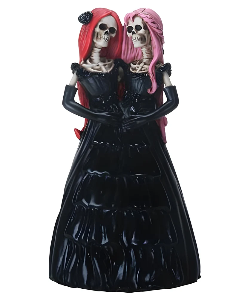 Dia De Los Muertos - Skelamese Twins Figur 13cm