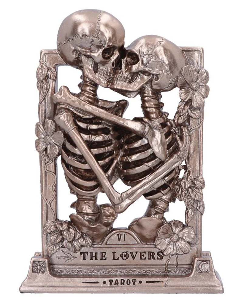 “The Lovers” Gothic Skelett Standbild 20,5cm
