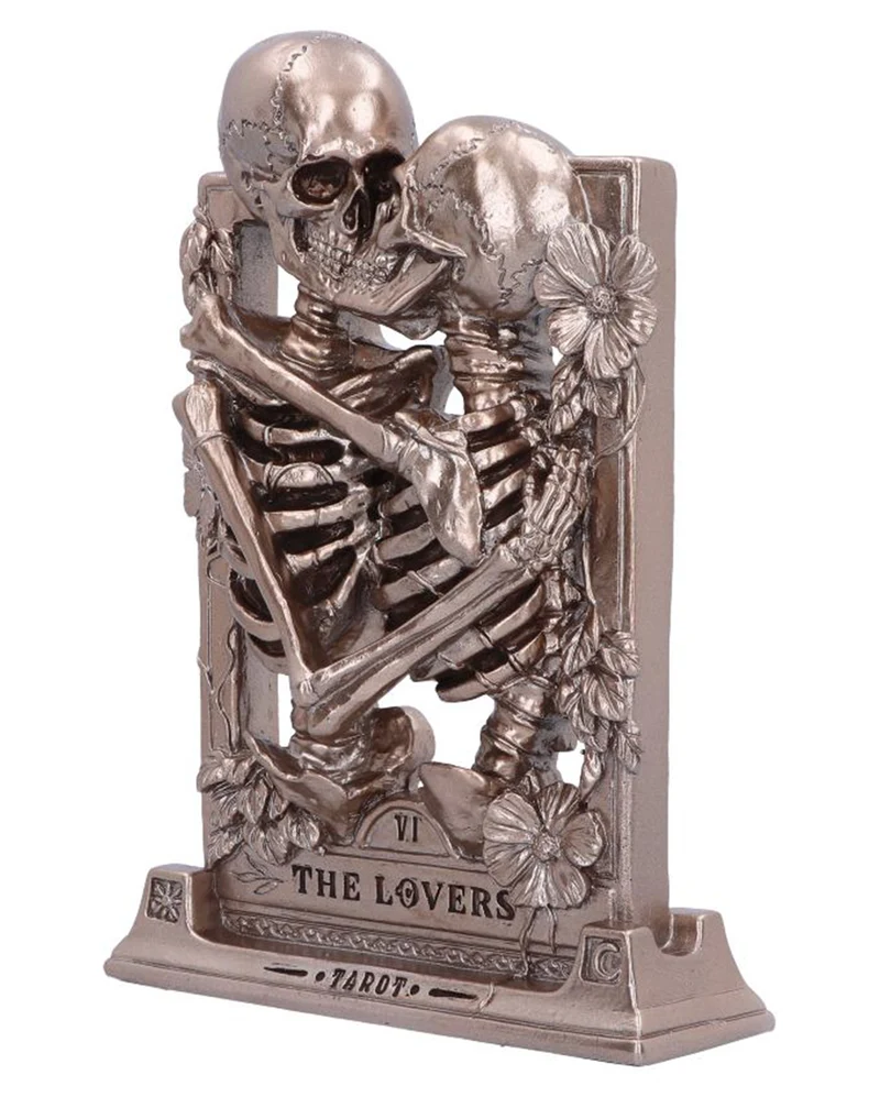 “The Lovers” Gothic Skelett Standbild 20,5cm
