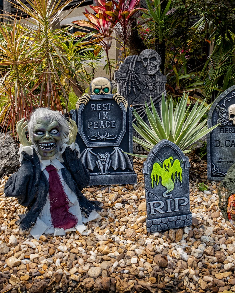 Zombie Groundbreaker mit Pop Up Kopf 56cm