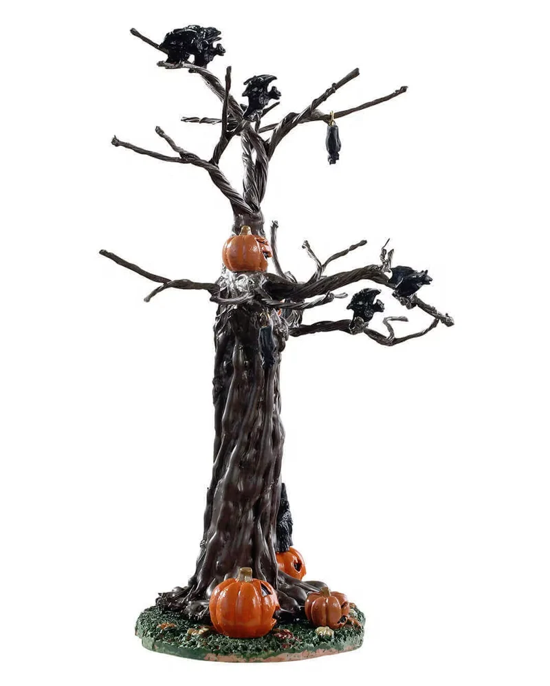 Lemax Spooky Town - Batty for Pumpkins Tree