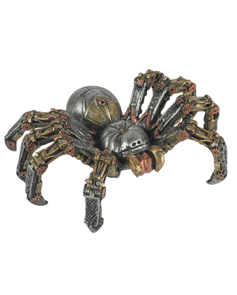 Neofuturistische Steampunk Spinne 15,5cm