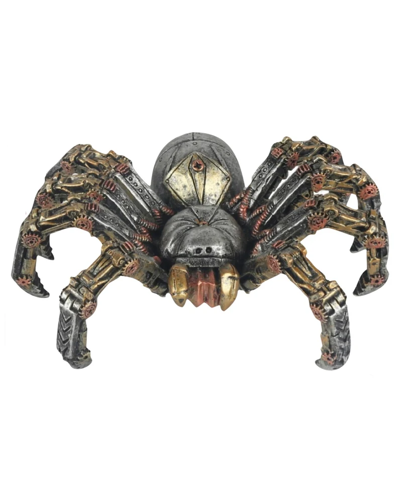 Neofuturistische Steampunk Spinne 15,5cm