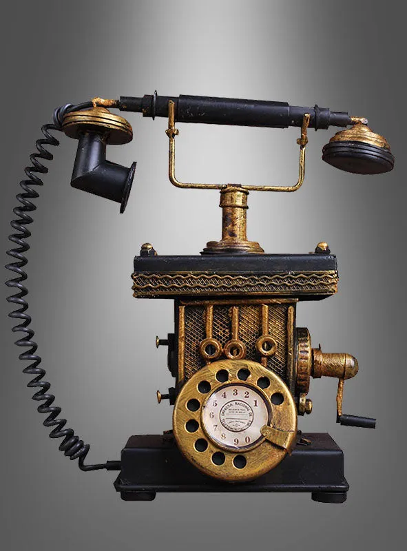 Retro 20er Telefon Vintage Deko Spardose