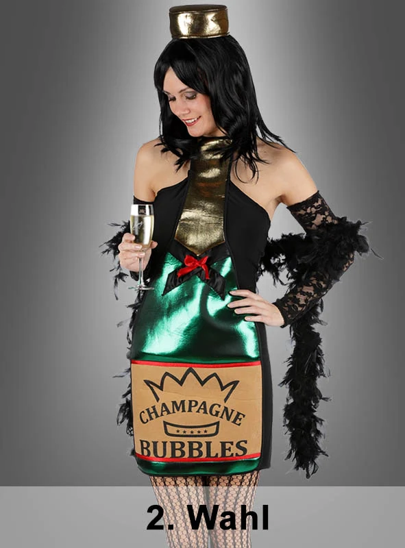 2. Wahl Champagner Kleid Bubbles
