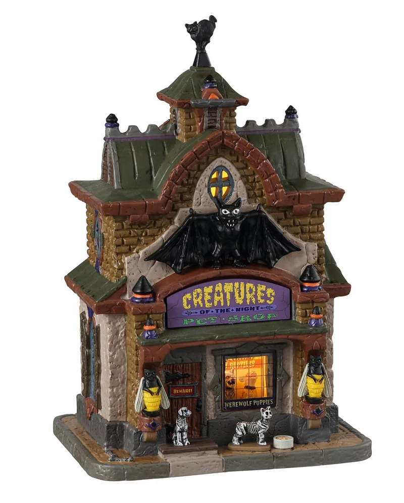 Lemax Spooky Town - Kreaturen der Nacht Tierhandlung