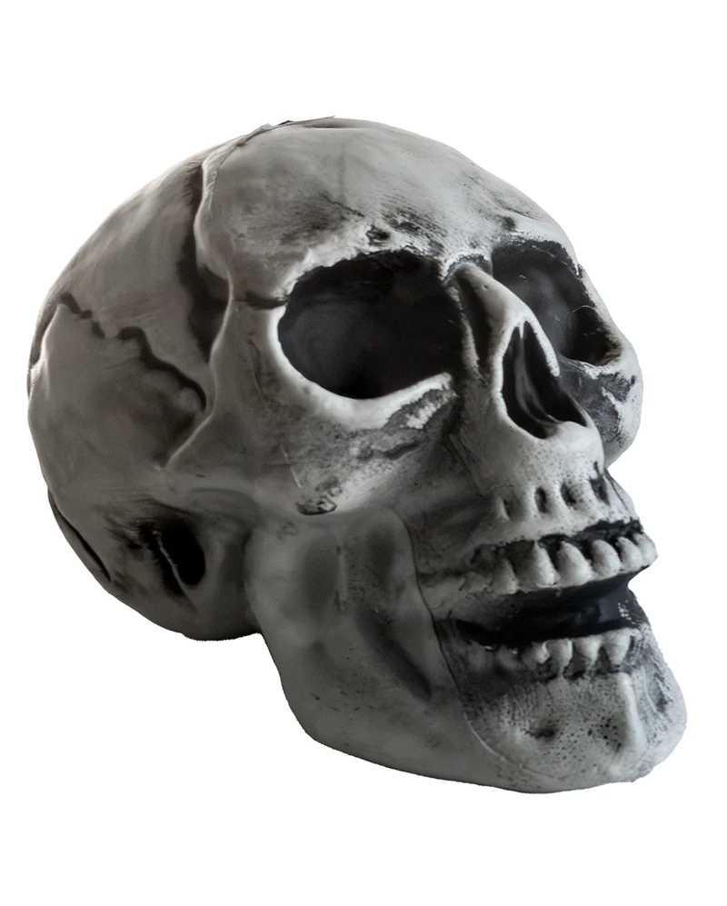 Preiswerter Halloween Totenschädel 24cm