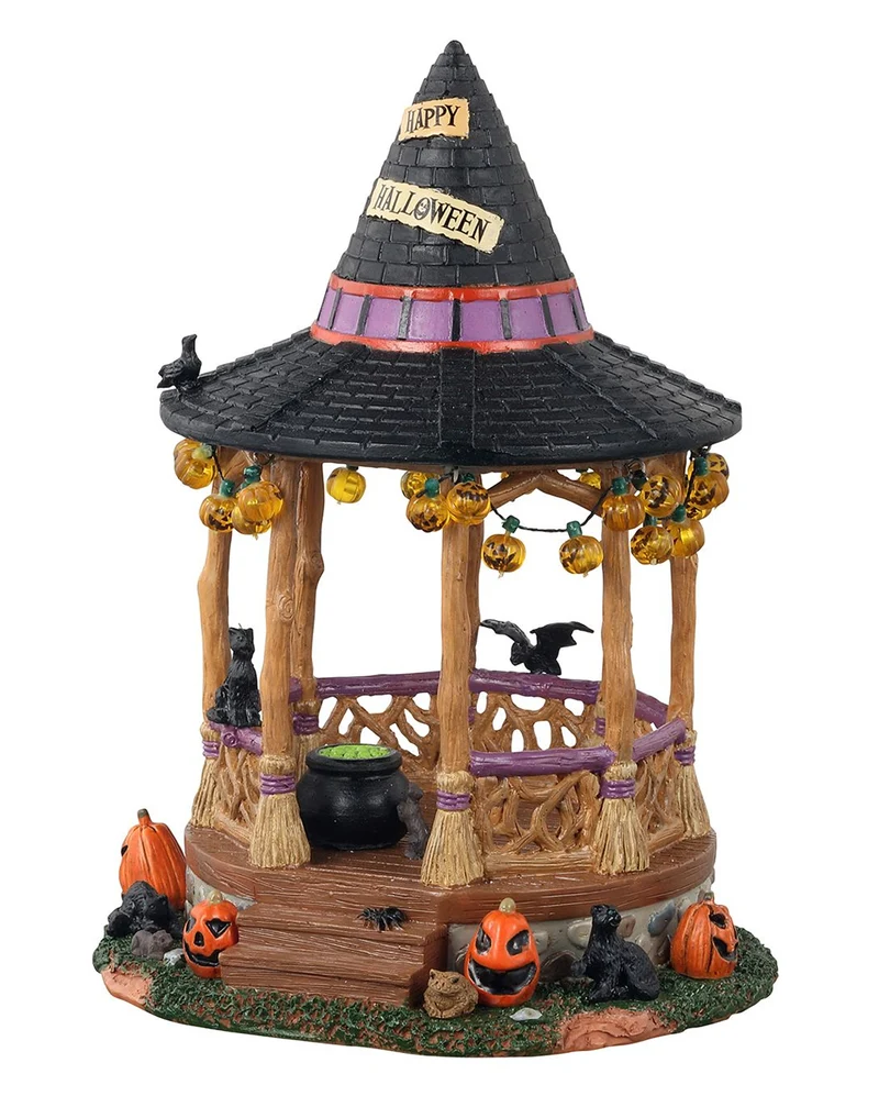 Lemax Spooky Town - Hexen Laube