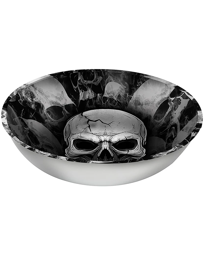 Gruselige Totenkopf Schüssel 32cm