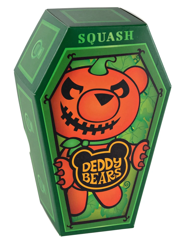Kleiner Squash Deddy Bear im Sarg 14cm