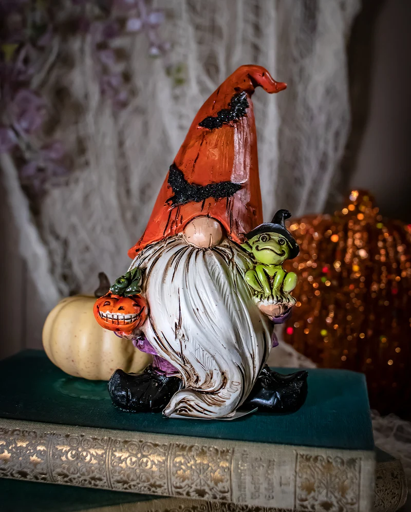 Halloween Gnom Figur 15cm