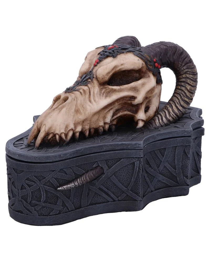 Dragon Skull Totenkopf Box 17,7cm